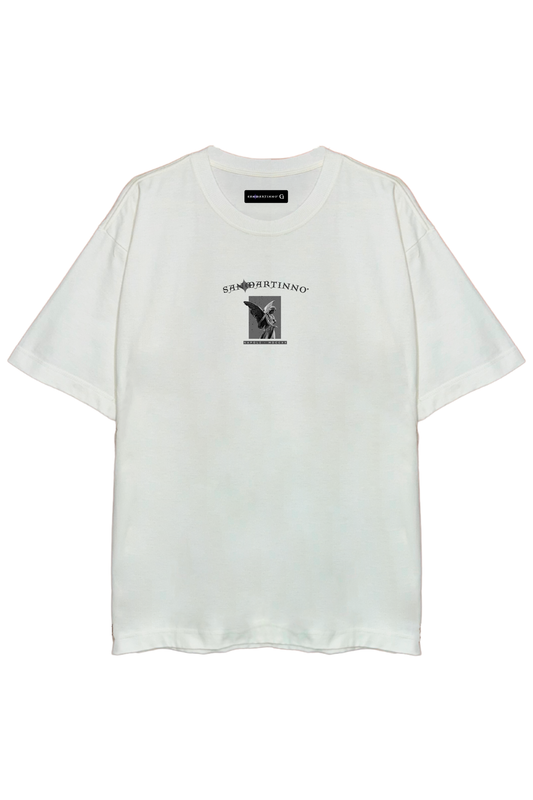 Camiseta Oversized Off-White - Giuseppe